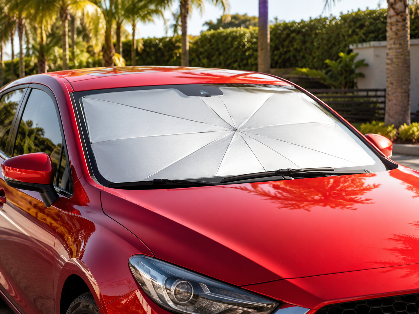 Moticari Car Windshield Sunshade Umbrella